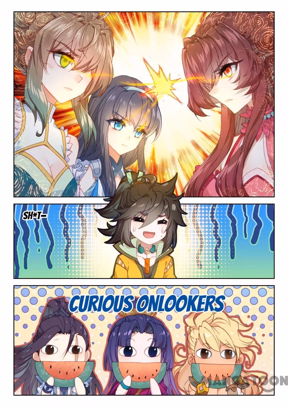 Read The Divine Punished One chapter 206 image 7 on Lezhin