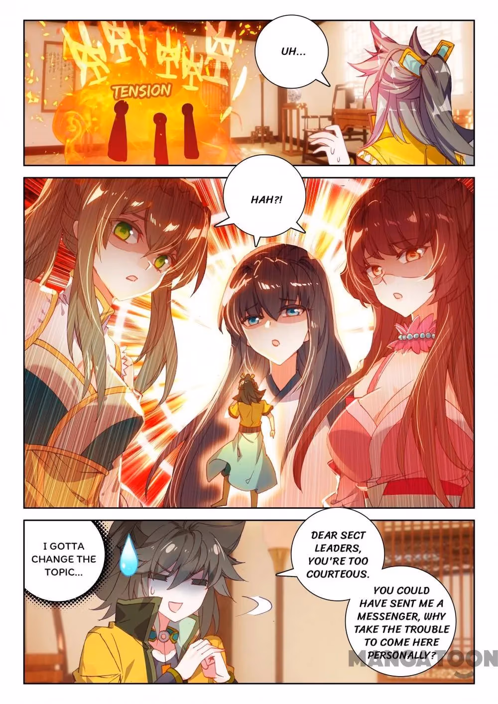 Read The Divine Punished One chapter 207 image 0 on Lezhin