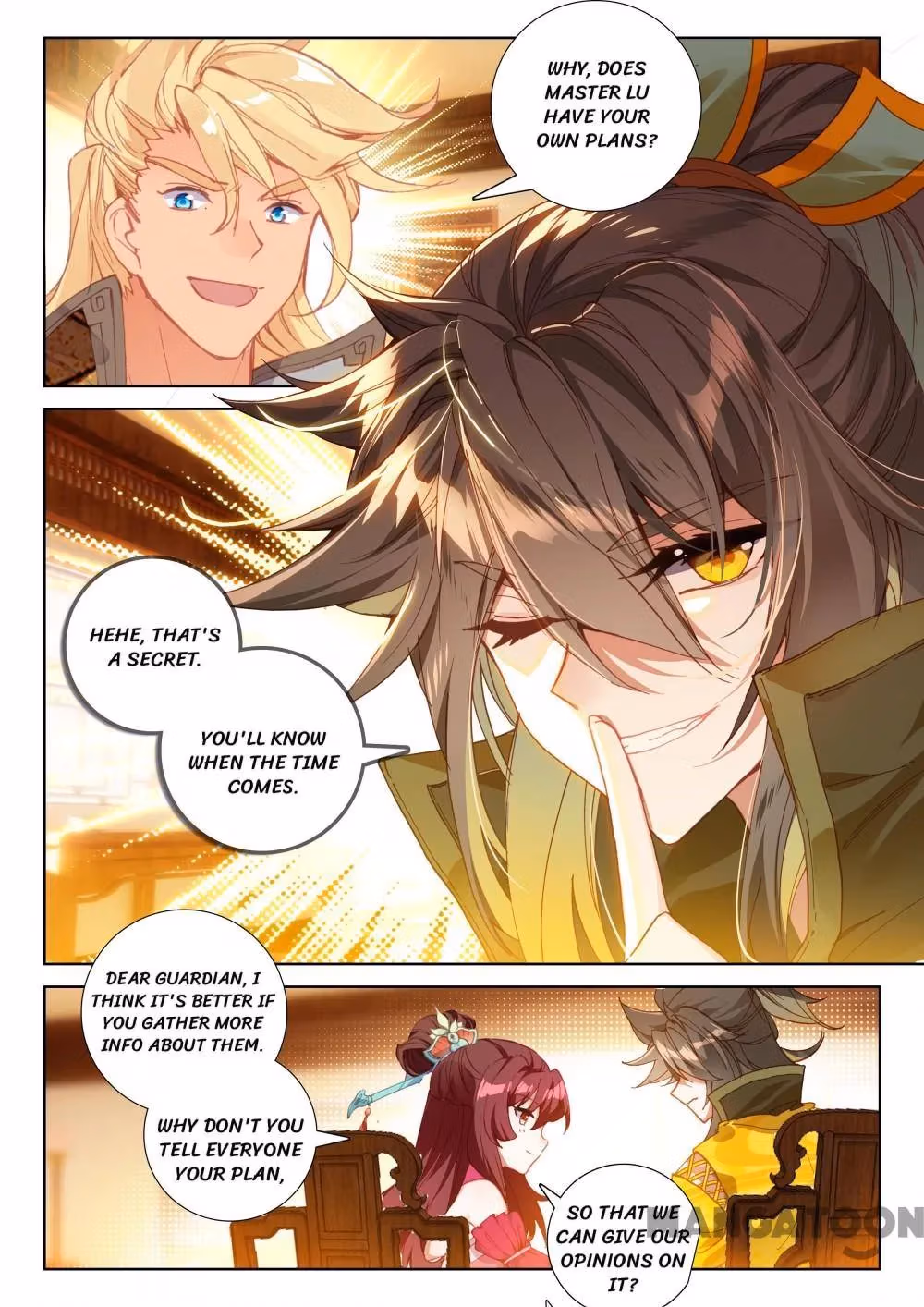 Read The Divine Punished One chapter 207 image 5 on Lezhin