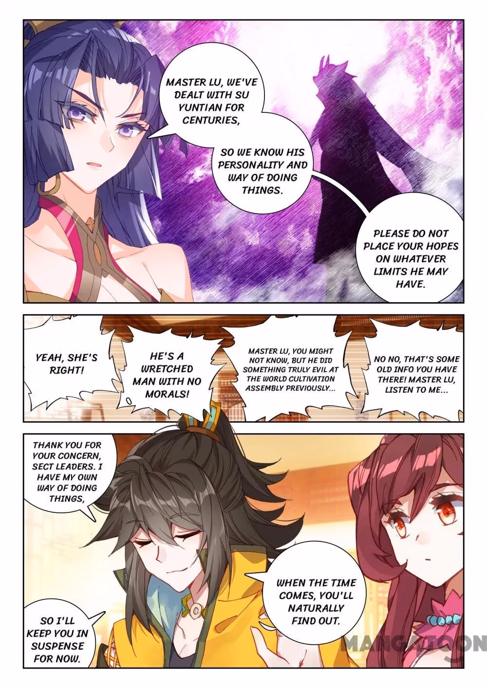 Read The Divine Punished One chapter 207 image 6 on Lezhin