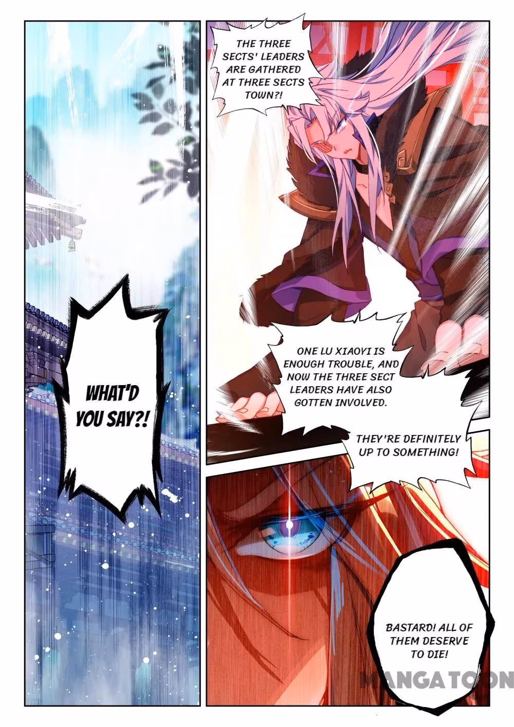 Read The Divine Punished One chapter 208 image 0 on Lezhin