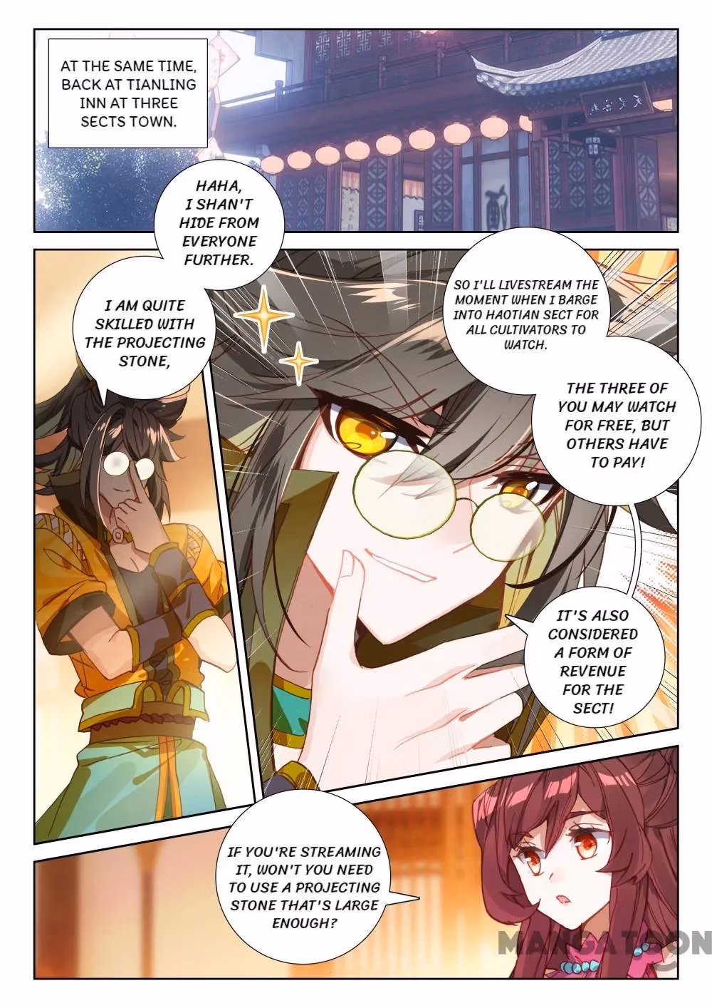 Read The Divine Punished One chapter 208 image 1 on Lezhin