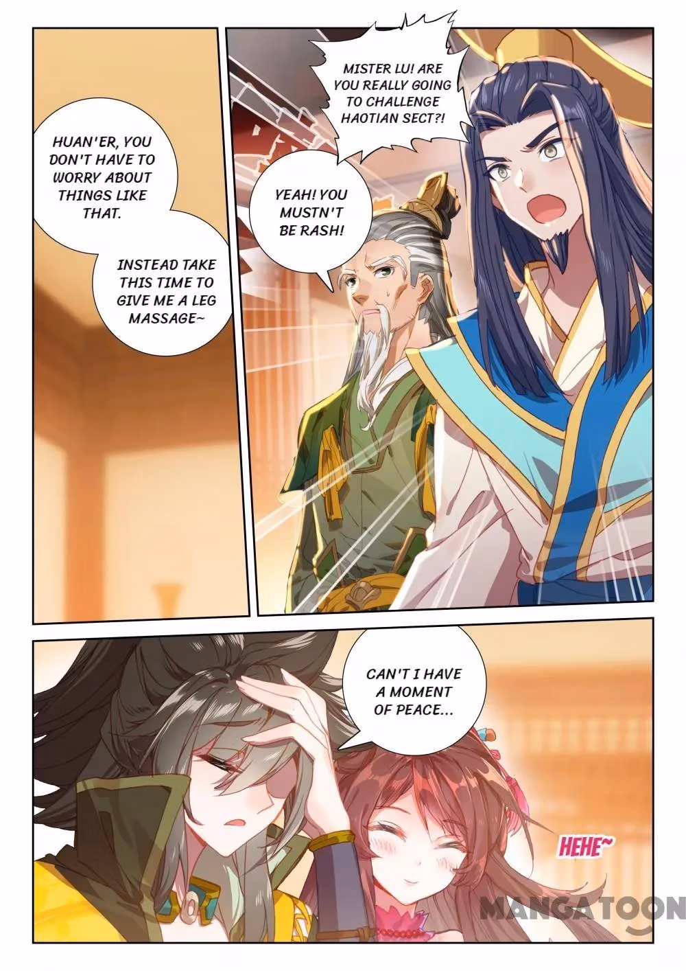 Read The Divine Punished One chapter 208 image 4 on Lezhin