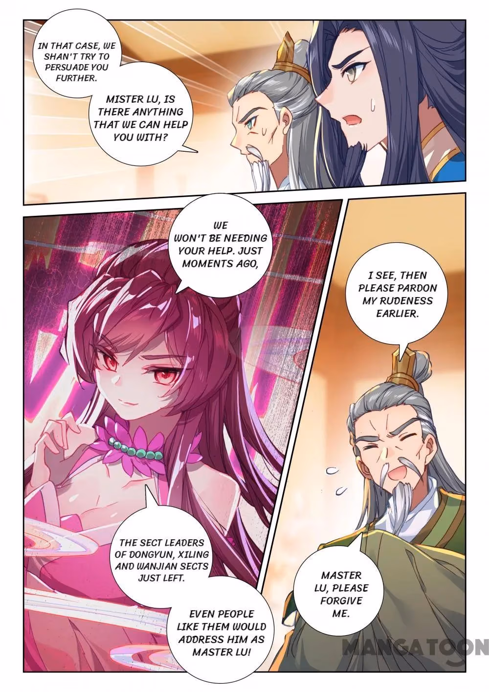 Read The Divine Punished One chapter 208 image 6 on Lezhin
