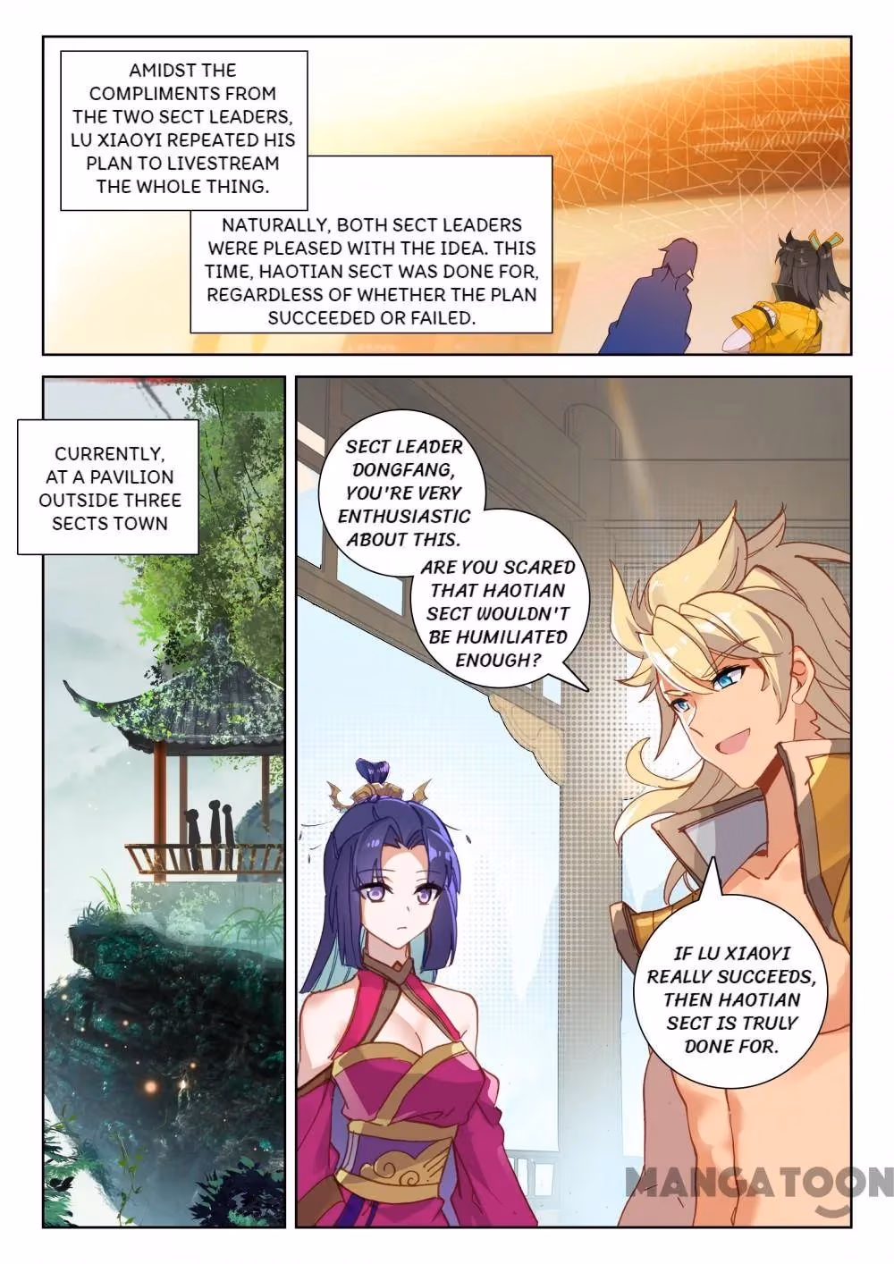 Read The Divine Punished One chapter 209 image 0 on Lezhin