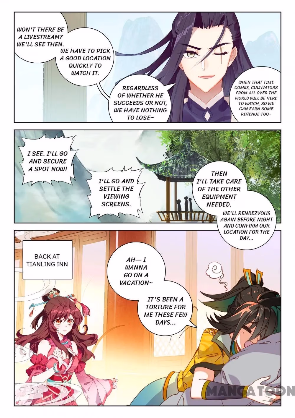 Read The Divine Punished One chapter 209 image 2 on Lezhin
