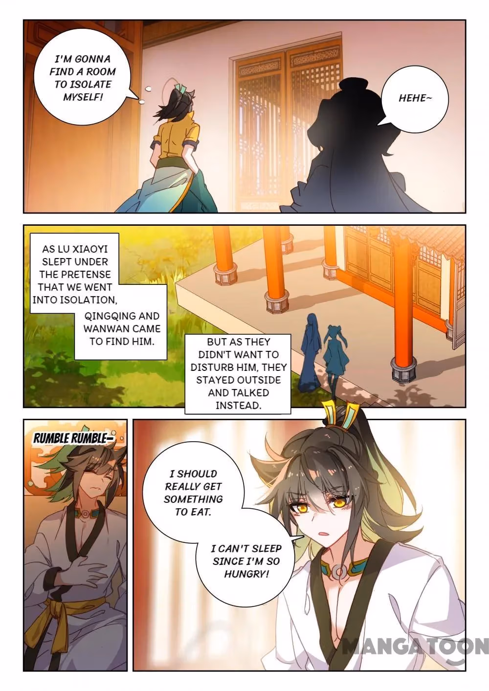 Read The Divine Punished One chapter 209 image 4 on Lezhin