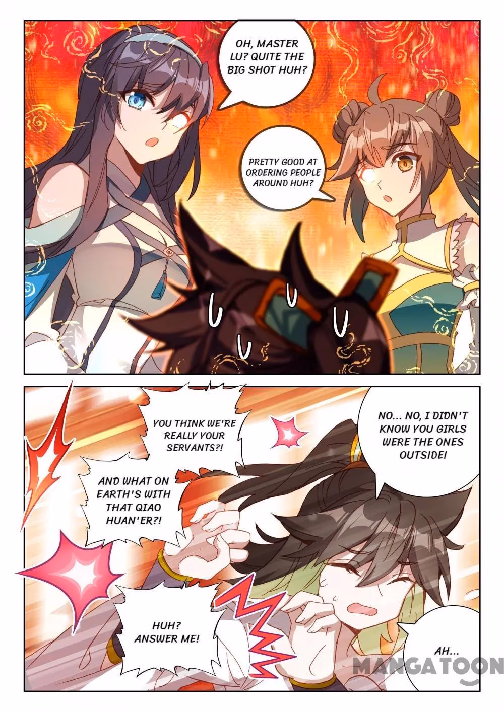 Read The Divine Punished One chapter 209 image 6 on Lezhin