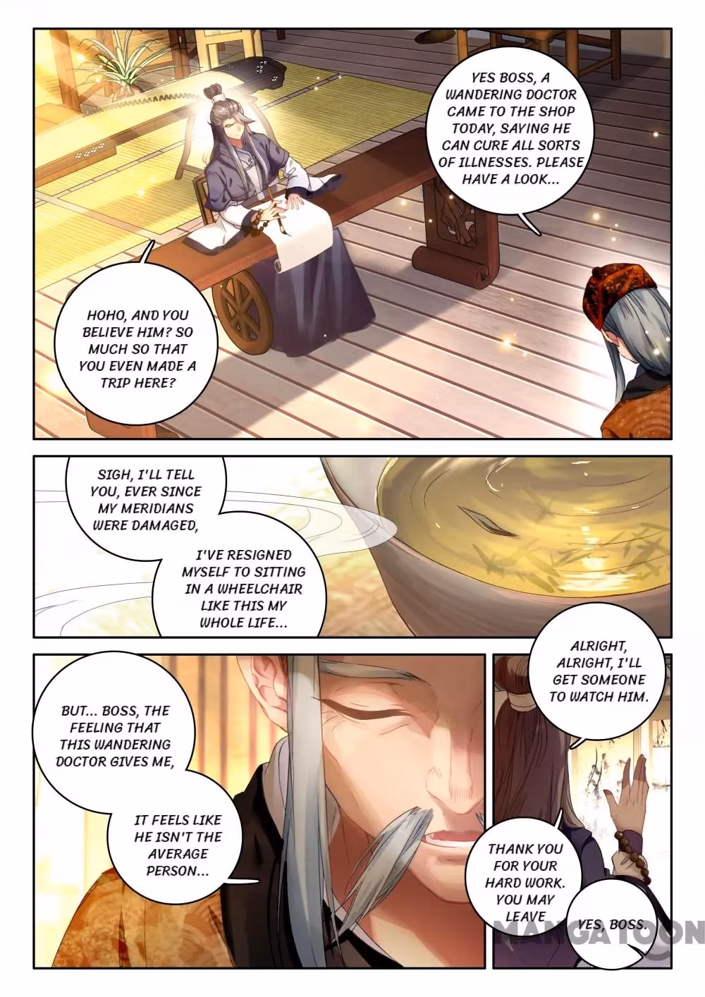 Read The Divine Punished One chapter 21 image 3 on Lezhin