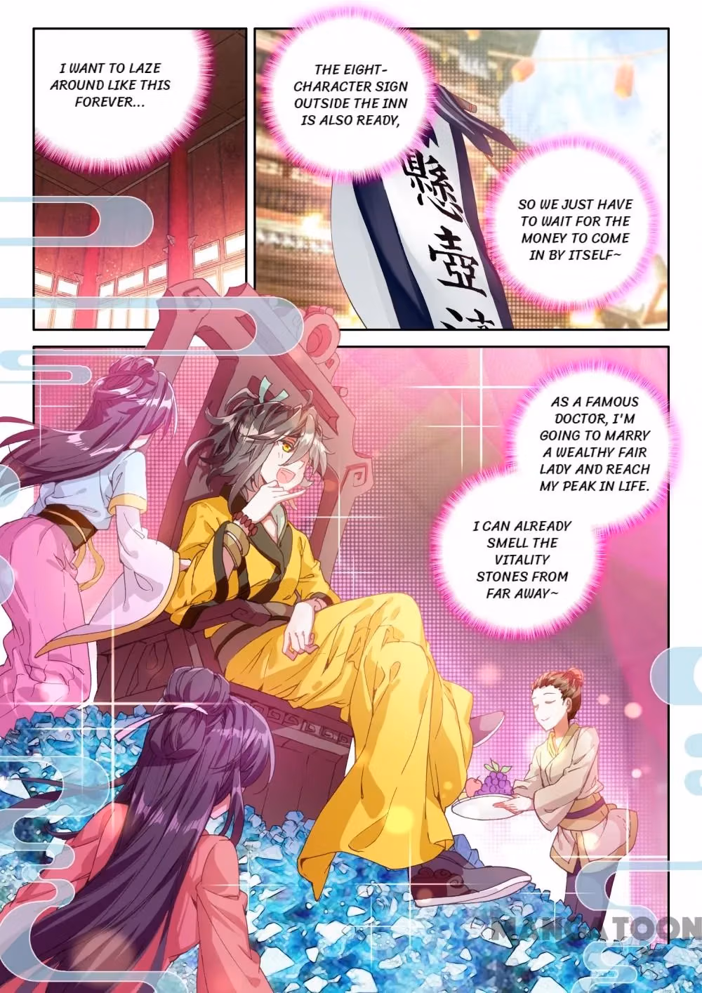 Read The Divine Punished One chapter 21 image 6 on Lezhin
