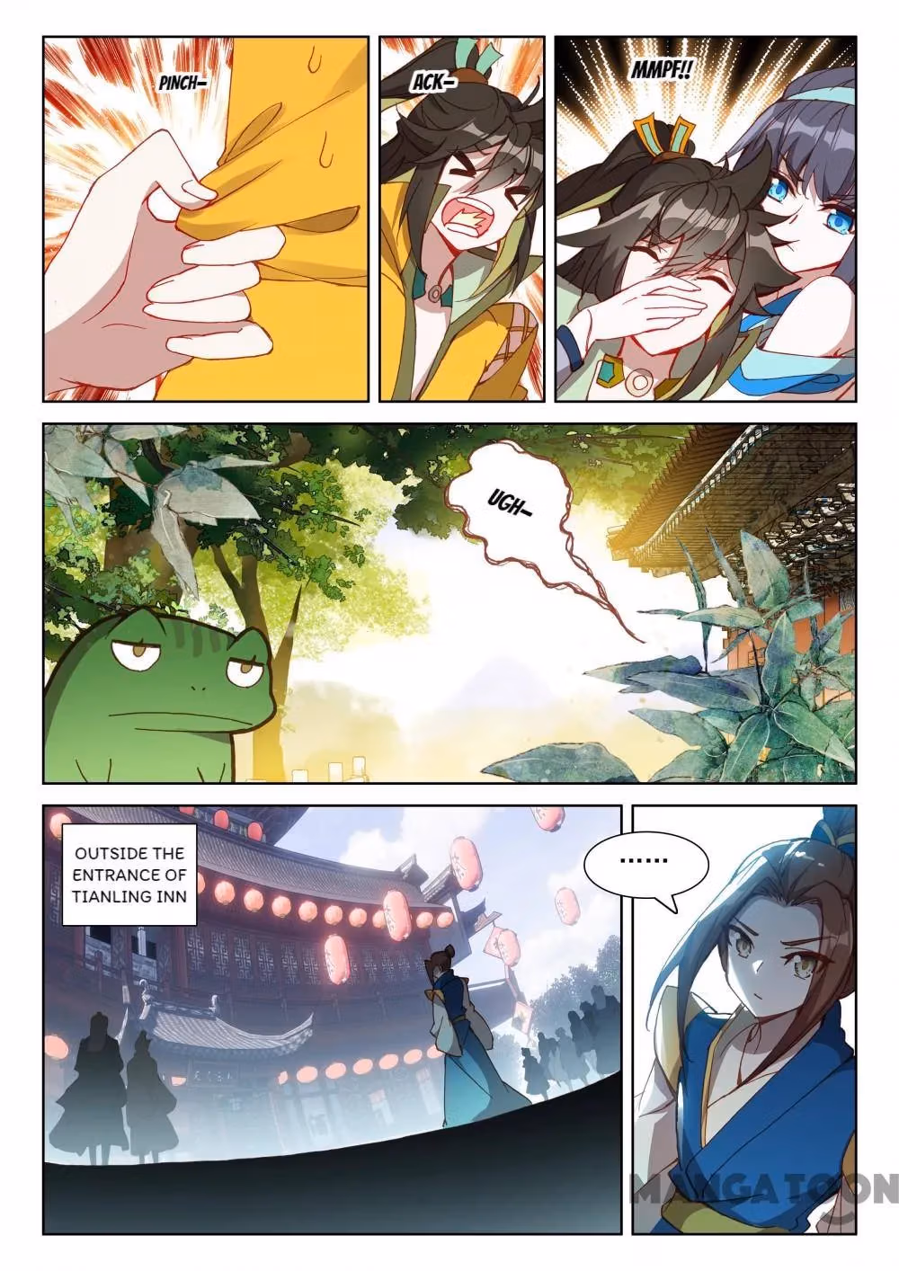 Read The Divine Punished One chapter 210 image 0 on Lezhin