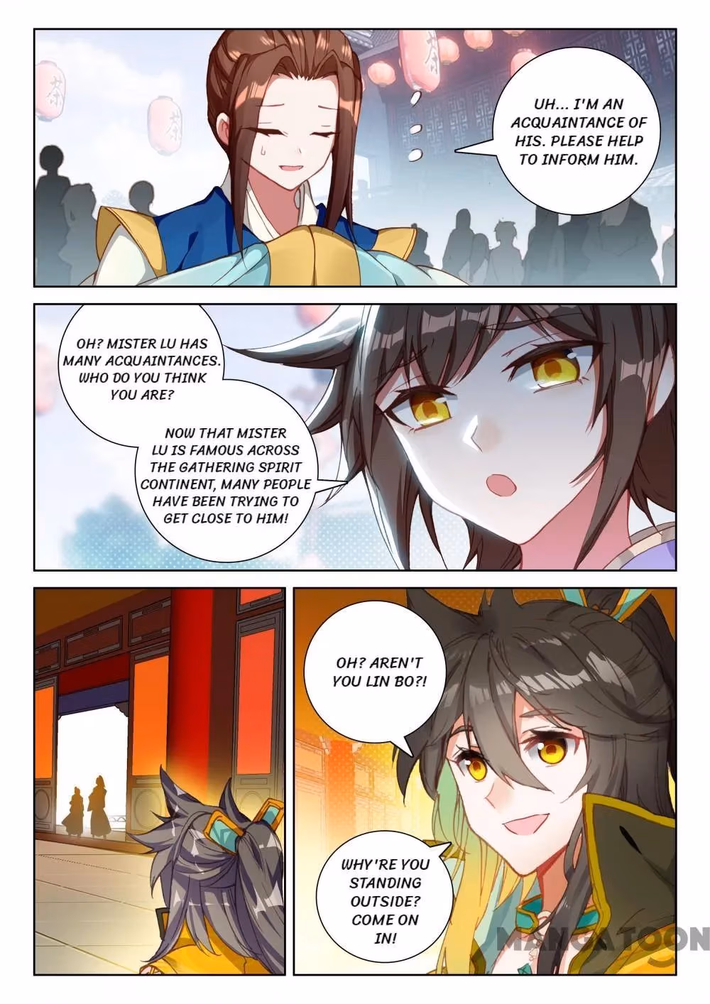 Read The Divine Punished One chapter 210 image 2 on Lezhin