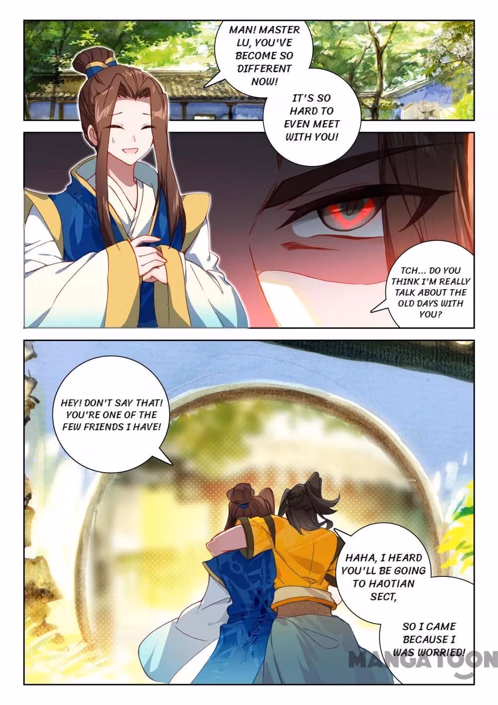 Read The Divine Punished One chapter 210 image 3 on Lezhin