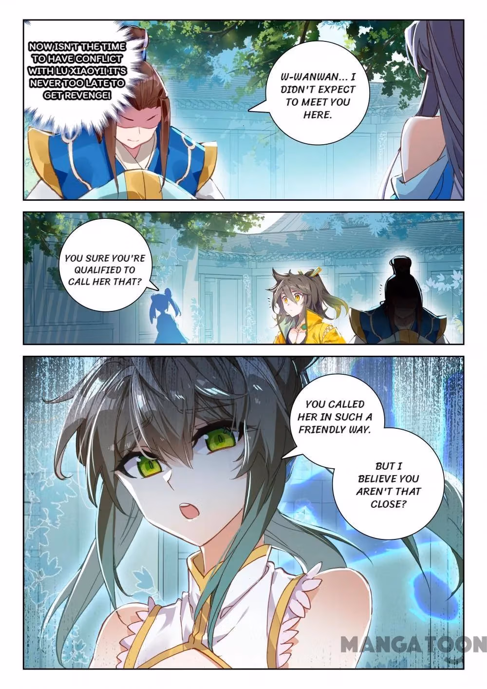 Read The Divine Punished One chapter 210 image 6 on Lezhin