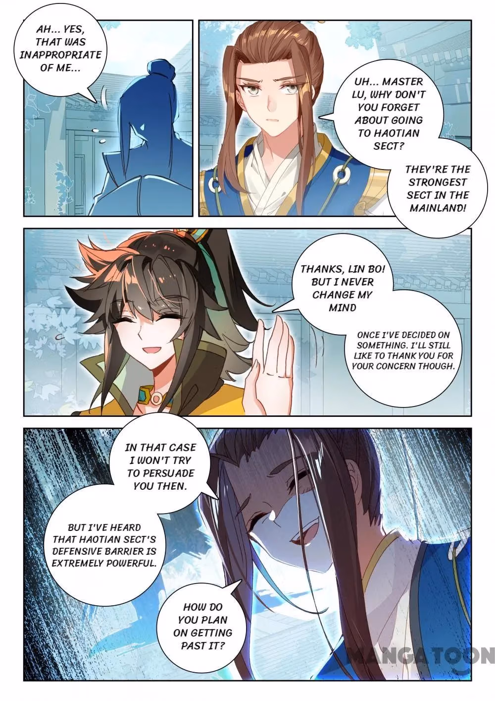 Read The Divine Punished One chapter 210 image 7 on Lezhin