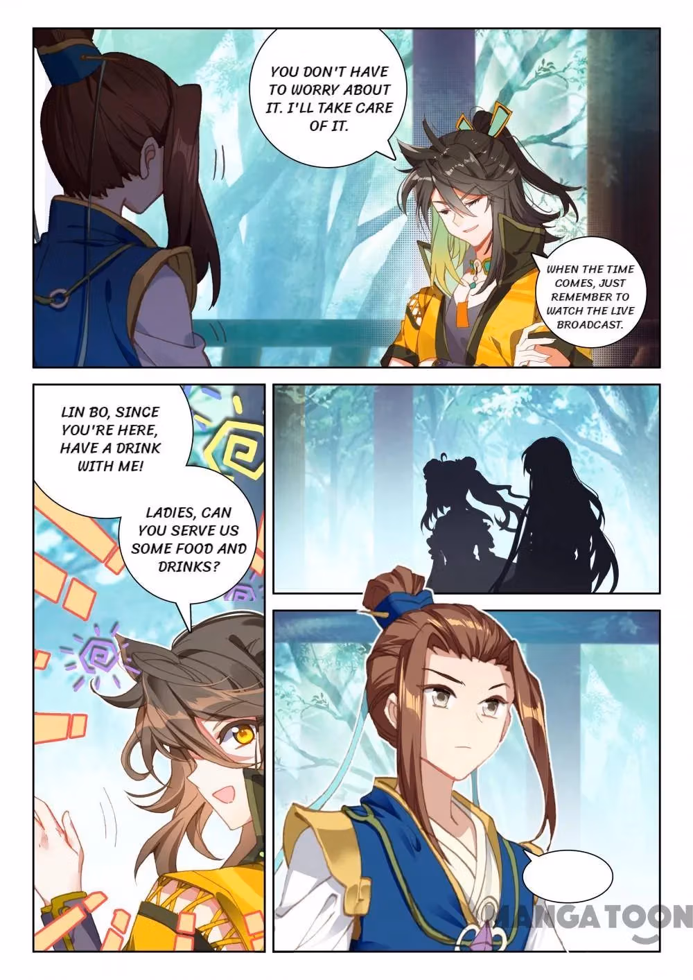 Read The Divine Punished One chapter 211 image 0 on Lezhin