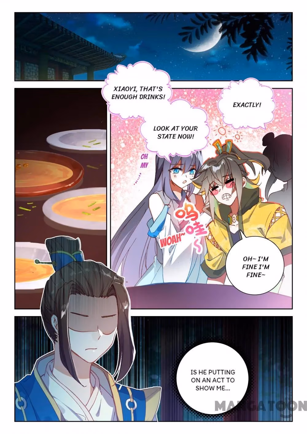 Read The Divine Punished One chapter 211 image 1 on Lezhin