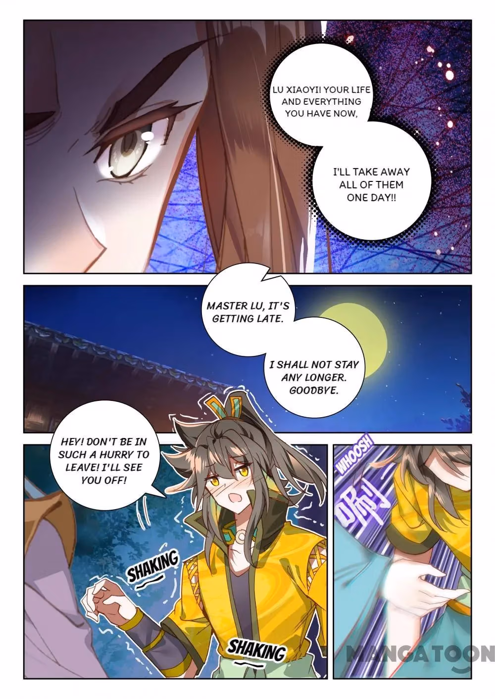 Read The Divine Punished One chapter 211 image 2 on Lezhin