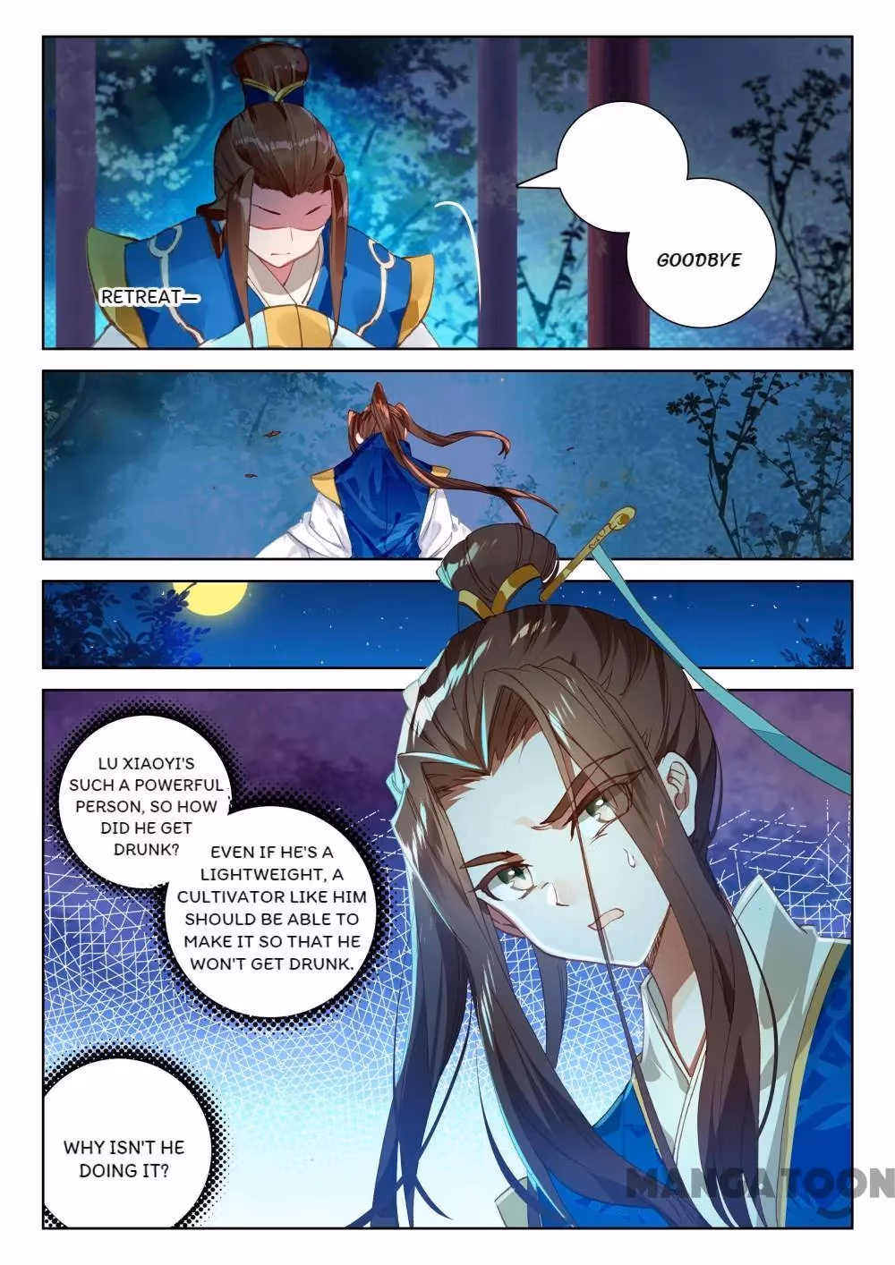 Read The Divine Punished One chapter 211 image 4 on Lezhin