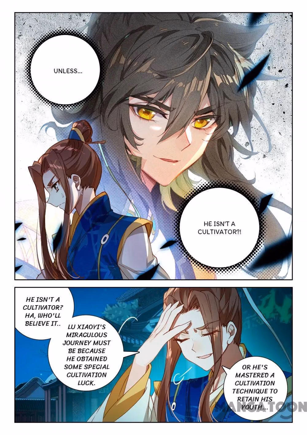 Read The Divine Punished One chapter 211 image 5 on Lezhin