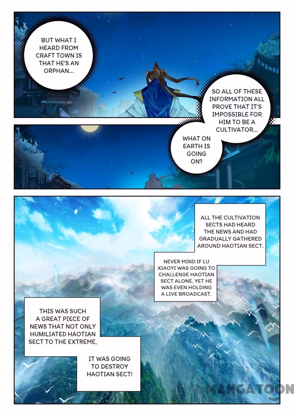 Read The Divine Punished One chapter 211 image 6 on Lezhin