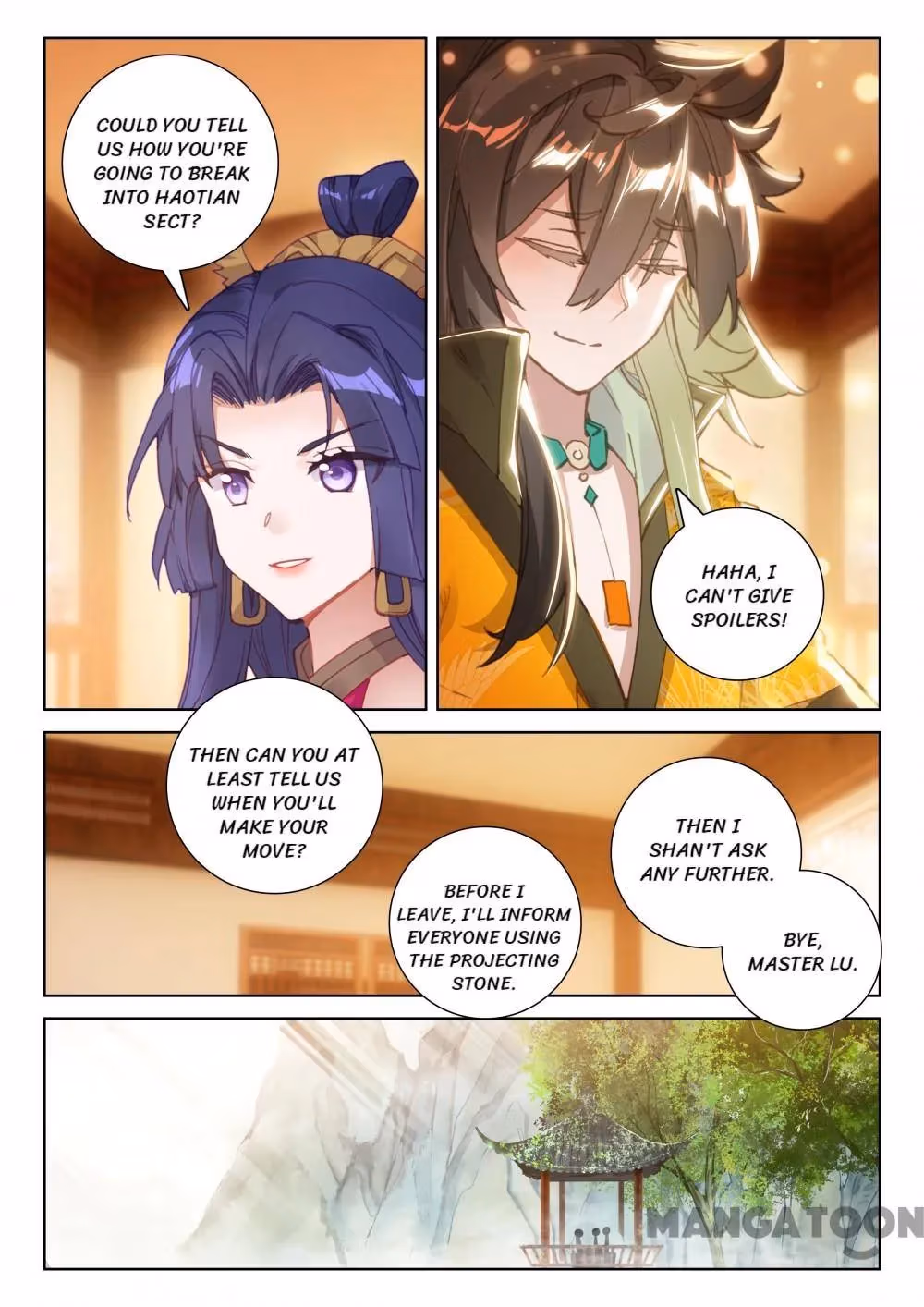 Read The Divine Punished One chapter 212 image 3 on Lezhin