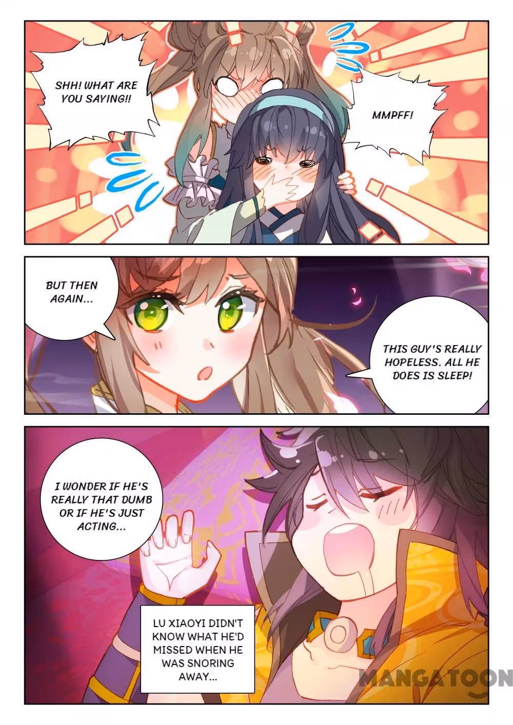 Read The Divine Punished One chapter 213 image 1 on Lezhin