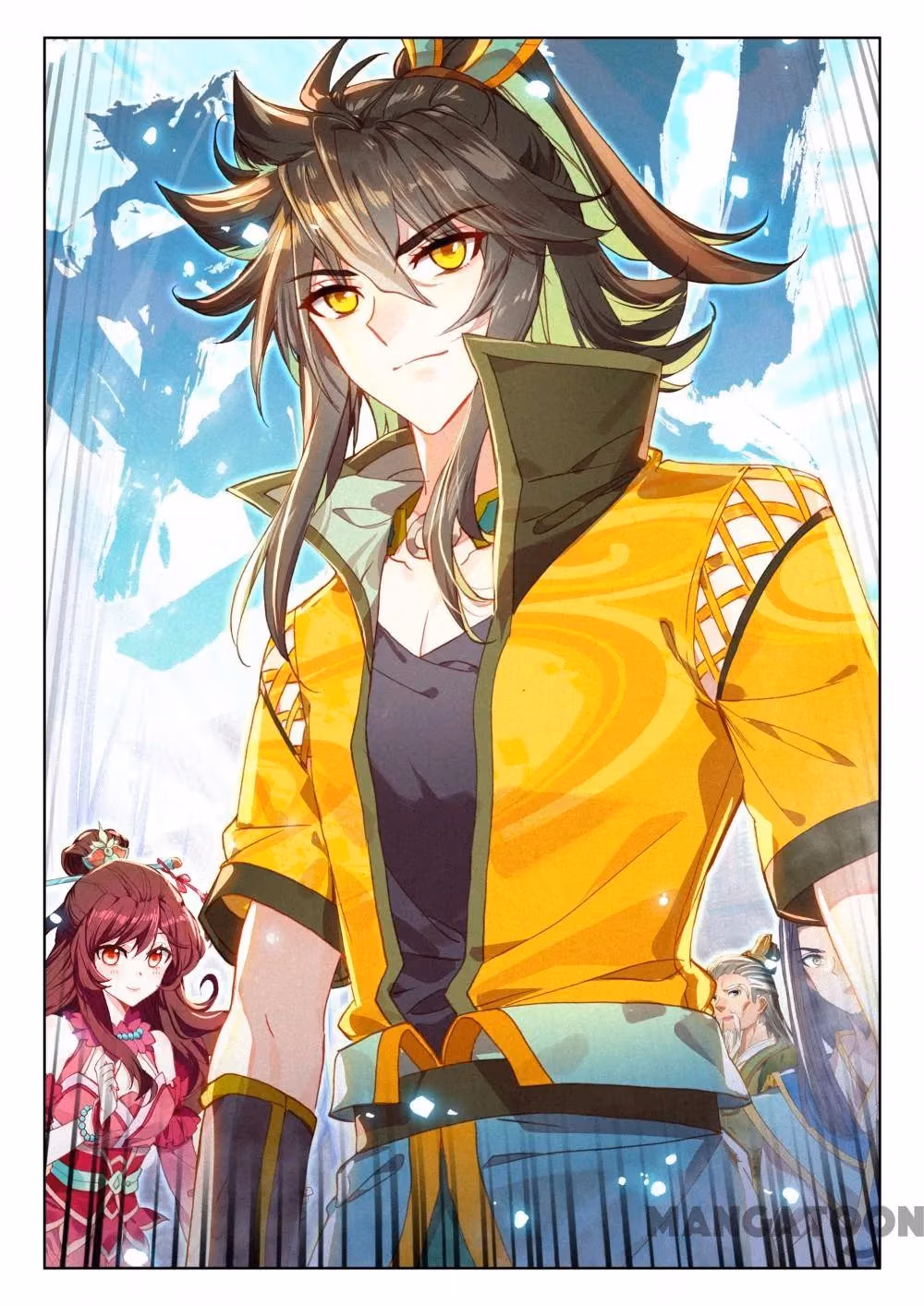 Read The Divine Punished One chapter 213 image 4 on Lezhin