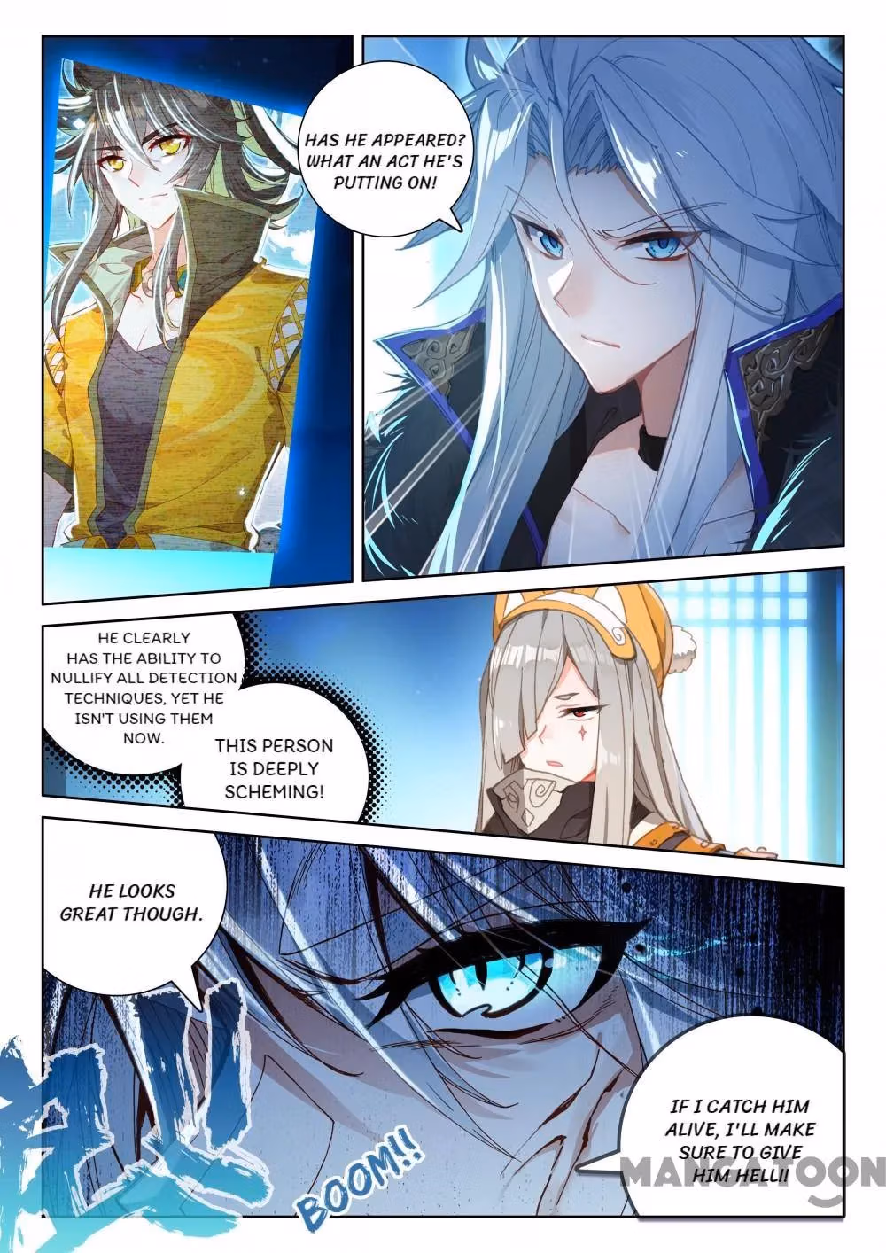 Read The Divine Punished One chapter 213 image 5 on Lezhin