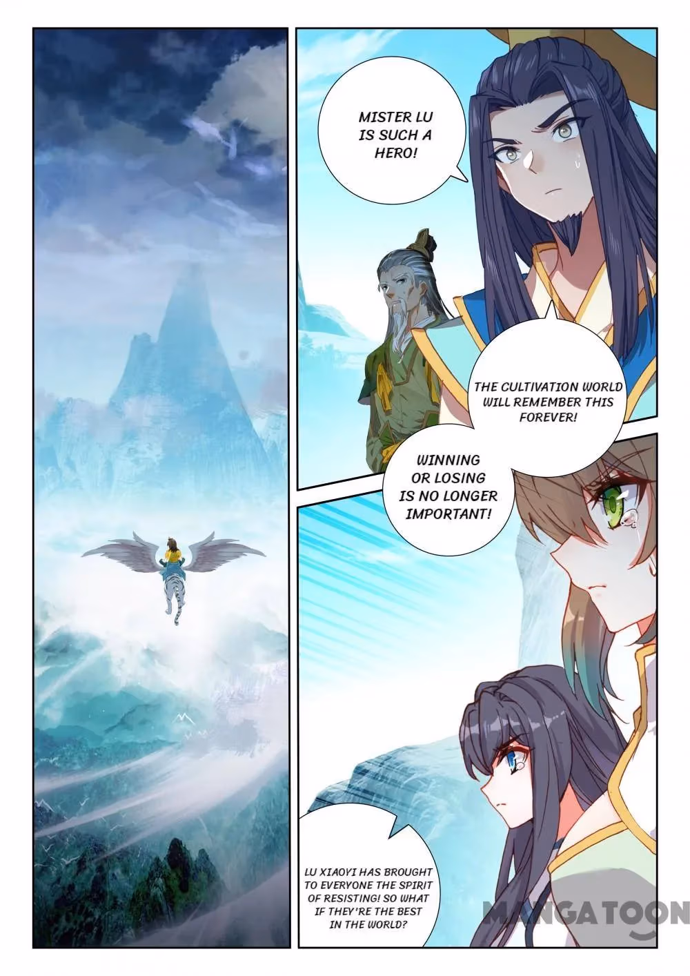 Read The Divine Punished One chapter 215 image 0 on Lezhin