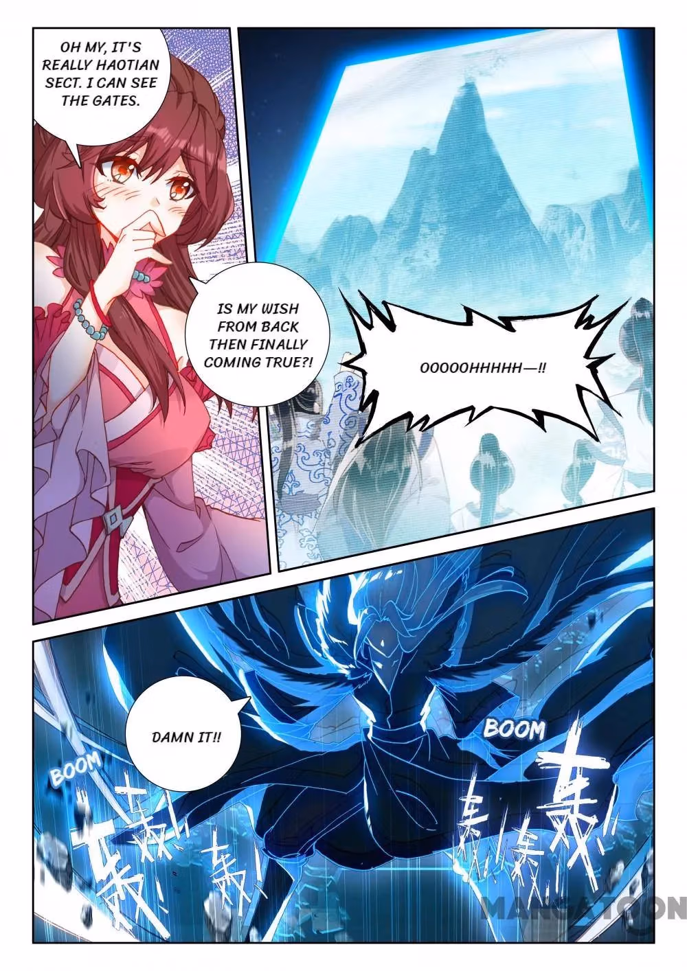 Read The Divine Punished One chapter 215 image 1 on Lezhin