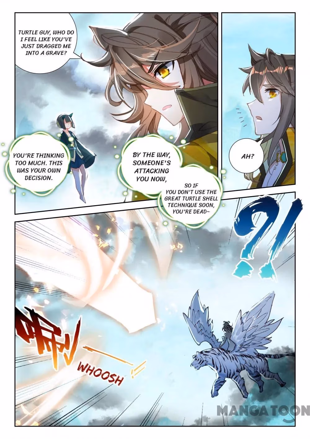 Read The Divine Punished One chapter 215 image 3 on Lezhin