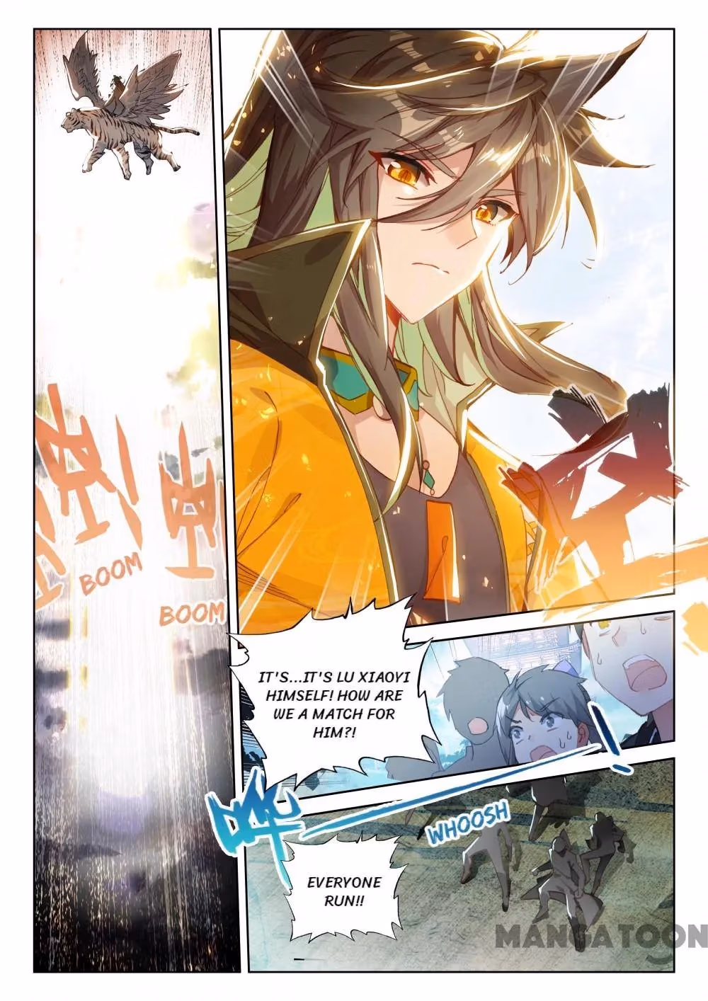 Read The Divine Punished One chapter 215 image 5 on Lezhin