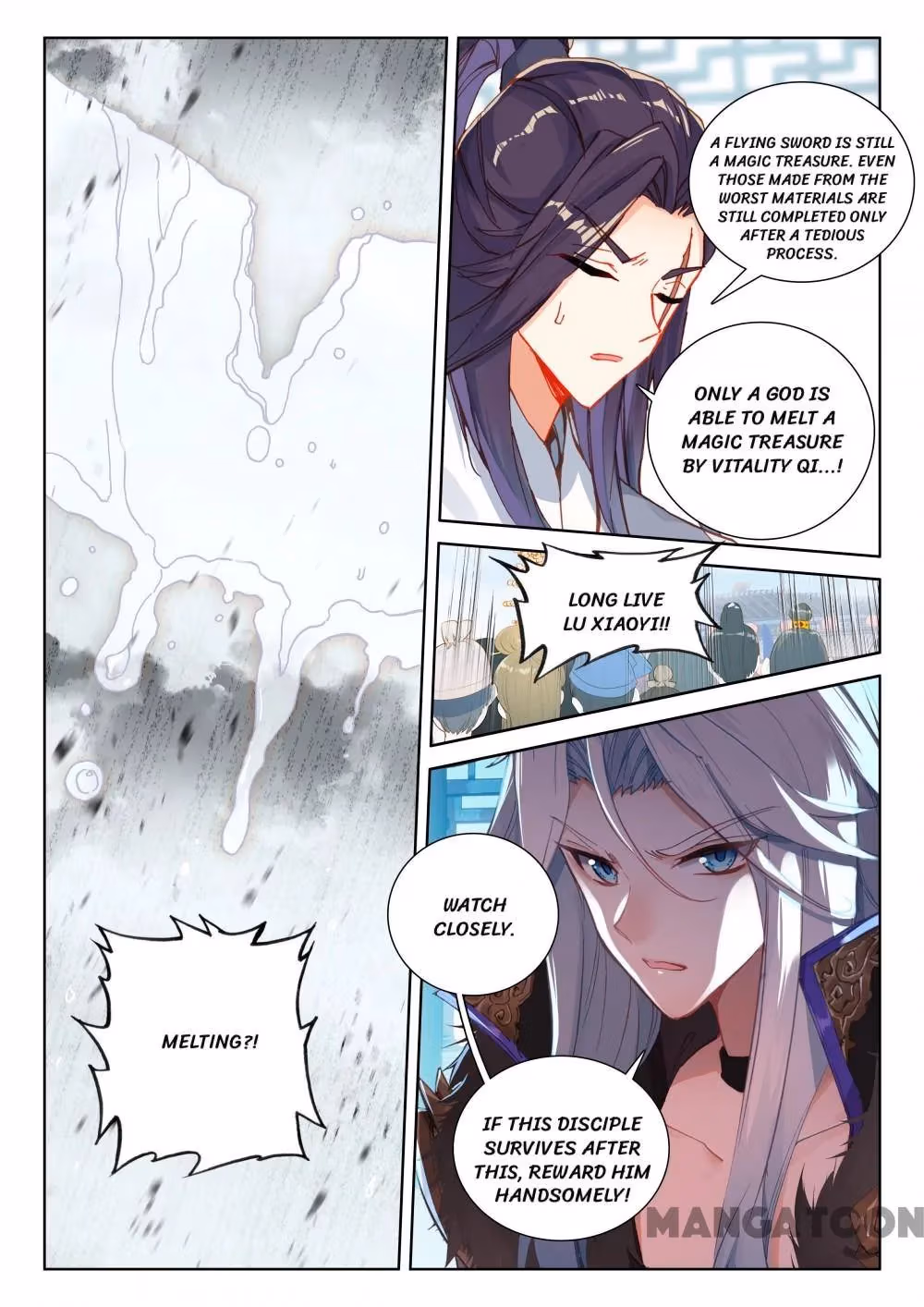 Read The Divine Punished One chapter 216 image 1 on Lezhin
