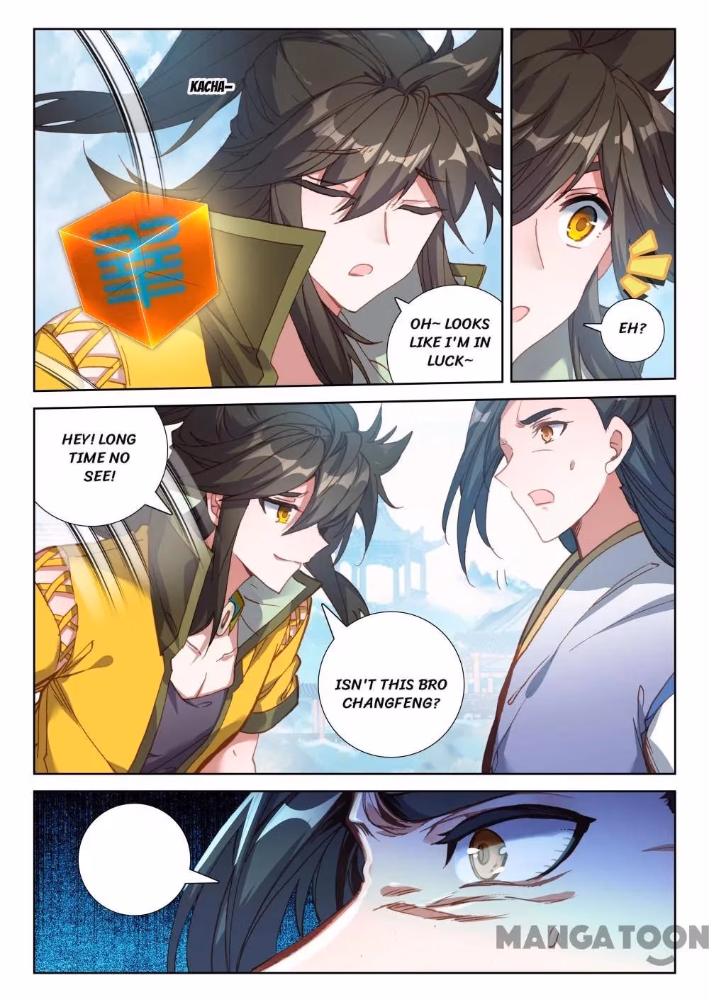 Read The Divine Punished One chapter 216 image 2 on Lezhin