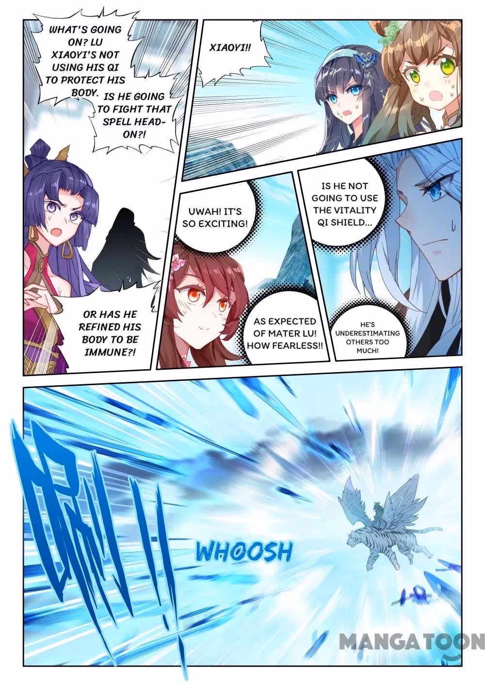 Read The Divine Punished One chapter 216 image 5 on Lezhin