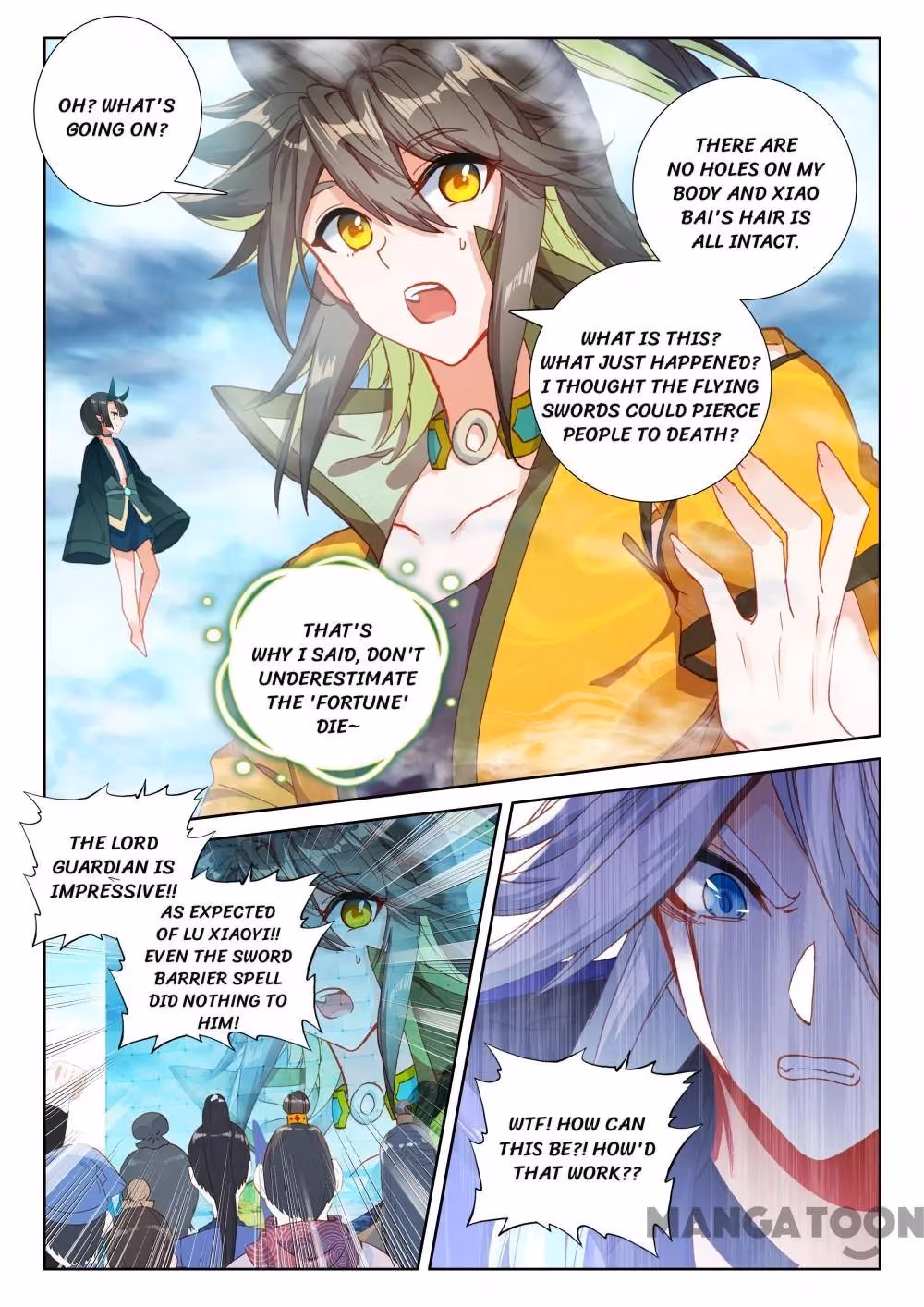 Read The Divine Punished One chapter 216 image 7 on Lezhin
