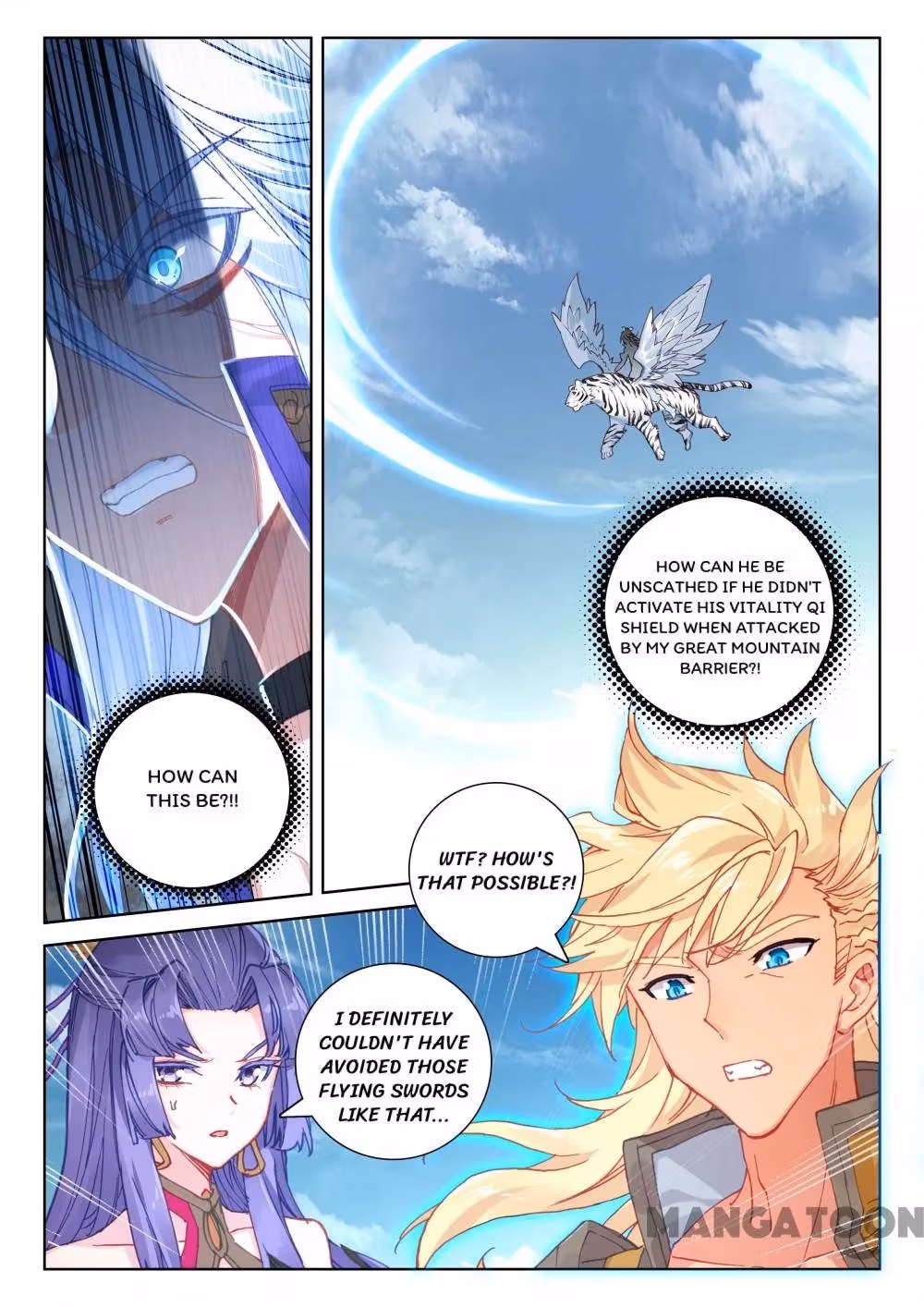 Read The Divine Punished One chapter 217 image 0 on Lezhin