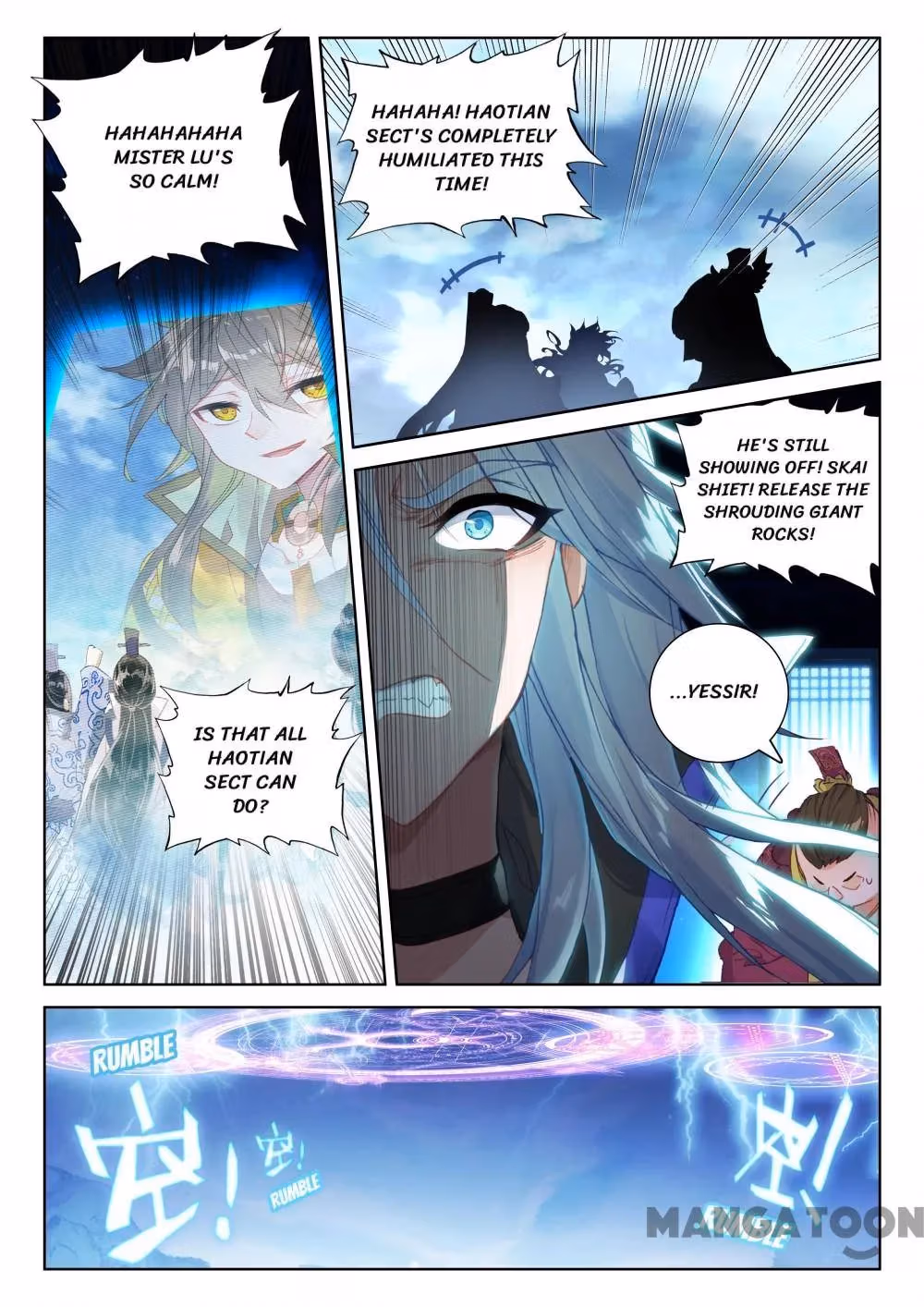 Read The Divine Punished One chapter 217 image 2 on Lezhin