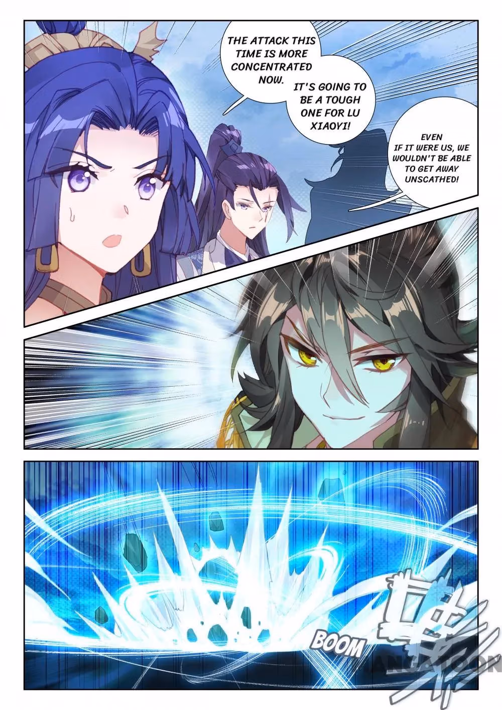 Read The Divine Punished One chapter 217 image 4 on Lezhin