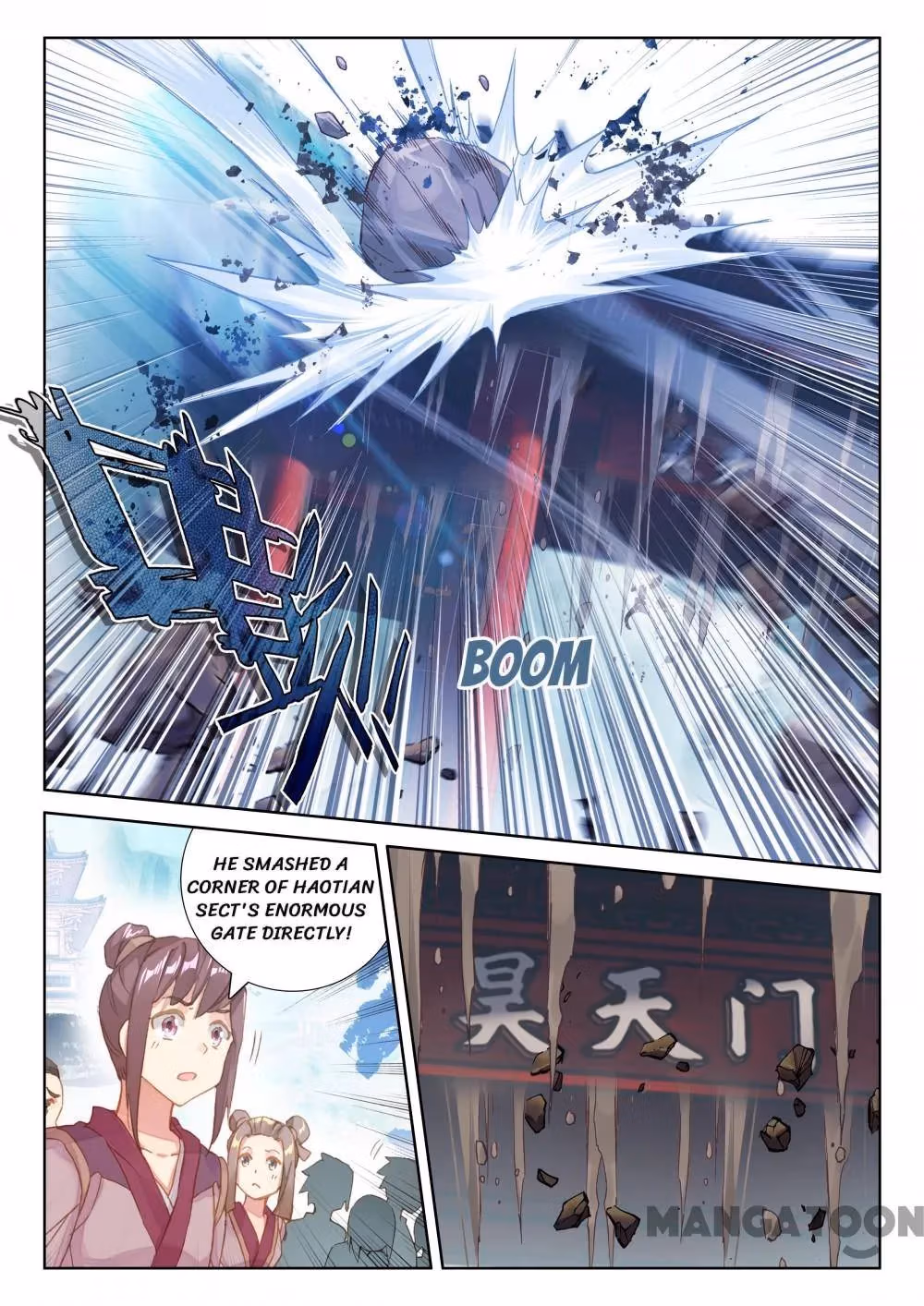 Read The Divine Punished One chapter 218 image 4 on Lezhin