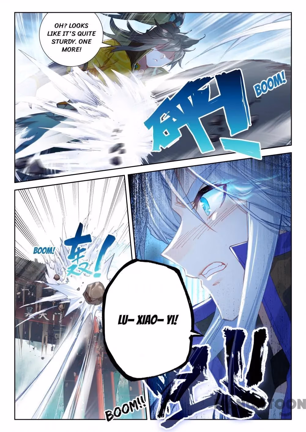 Read The Divine Punished One chapter 218 image 5 on Lezhin