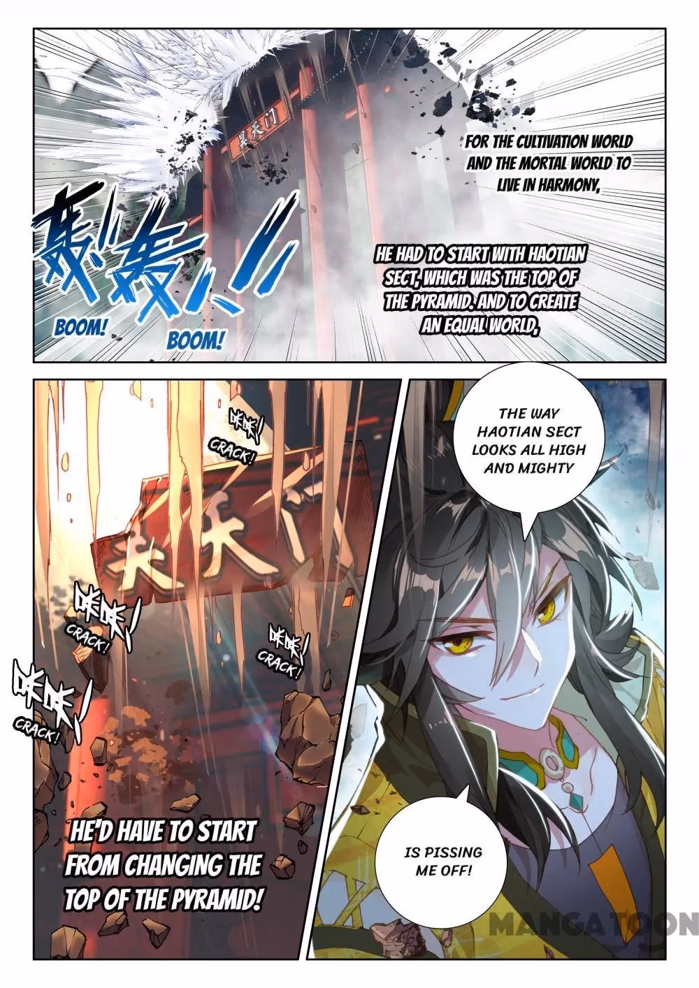 Read The Divine Punished One chapter 218 image 7 on Lezhin