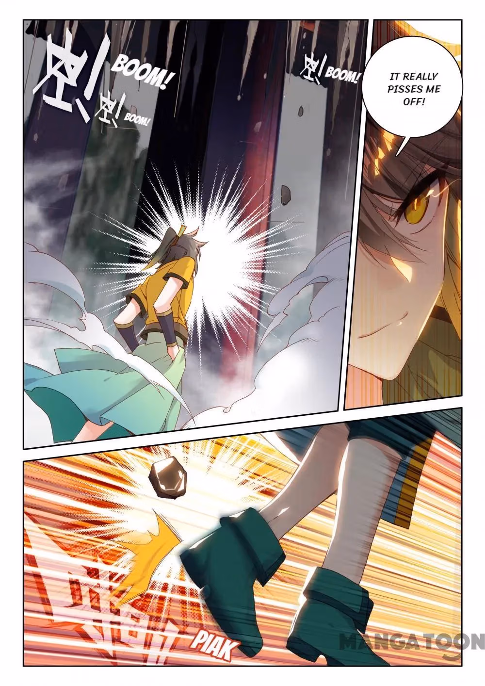 Read The Divine Punished One chapter 219 image 0 on Lezhin
