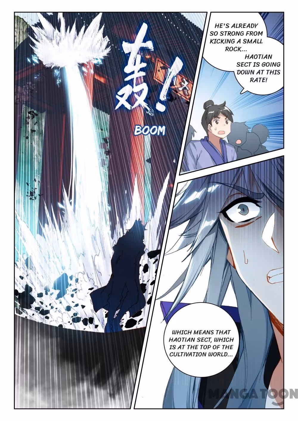 Read The Divine Punished One chapter 219 image 1 on Lezhin