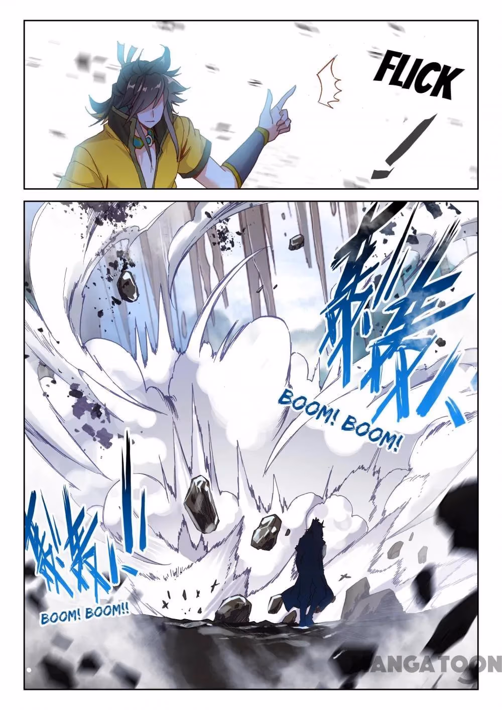 Read The Divine Punished One chapter 219 image 2 on Lezhin