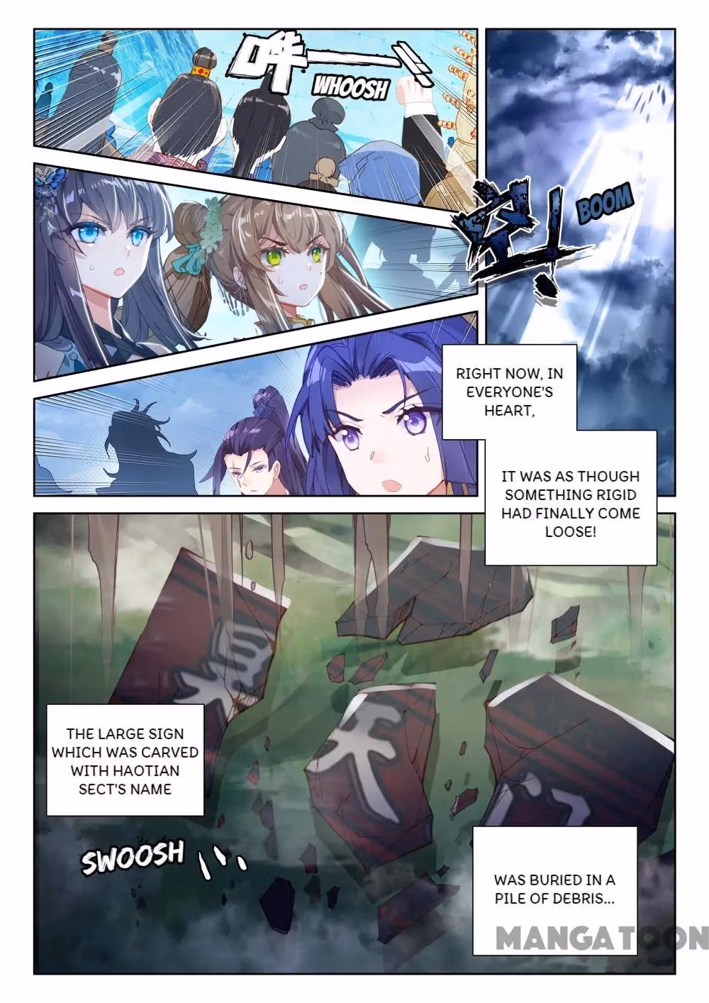 Read The Divine Punished One chapter 219 image 3 on Lezhin