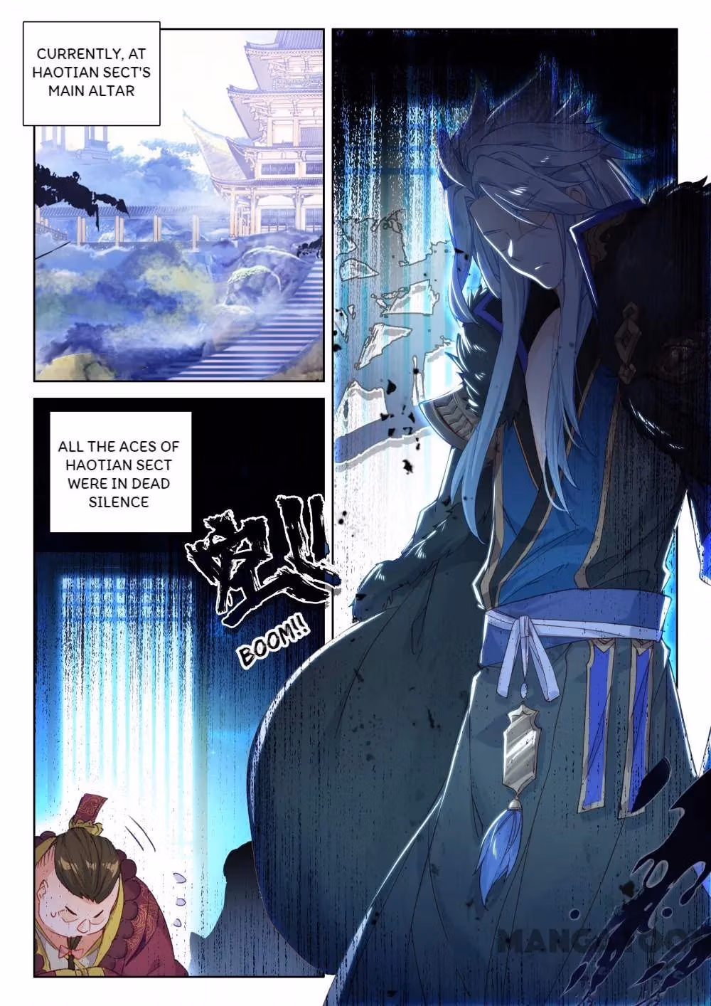 Read The Divine Punished One chapter 219 image 6 on Lezhin