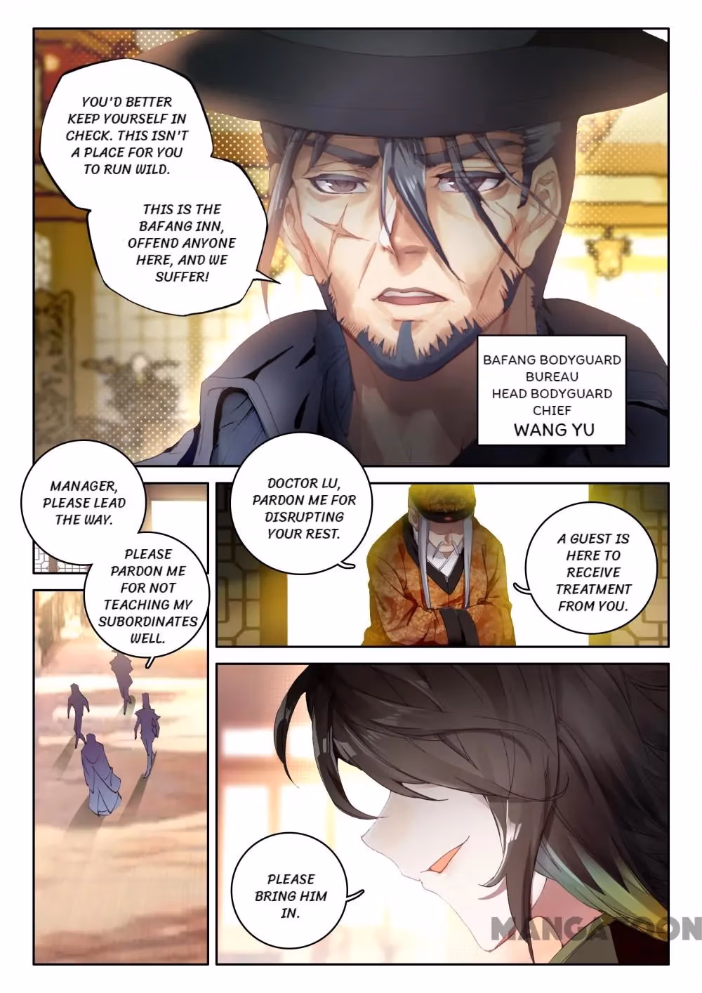 Read The Divine Punished One chapter 22 image 3 on Lezhin