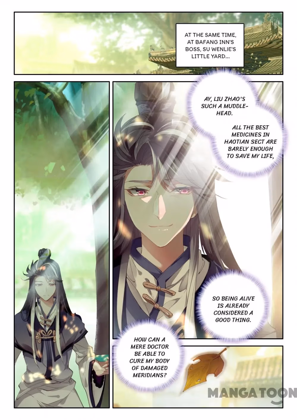 Read The Divine Punished One chapter 22 image 5 on Lezhin